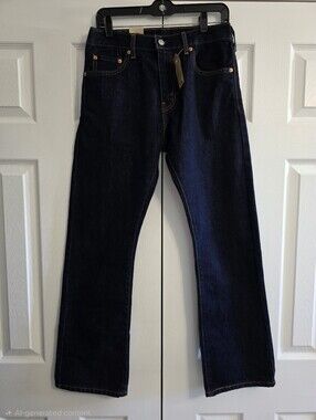Levi's 517 Bootcut Jeans Dark Wash Men's 30x30 NWT